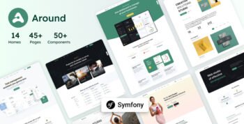 Around - Symfony Multipurpose Landing Template