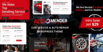 Automender- Car Repair & Service WordPress Theme