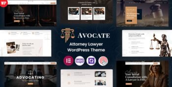 Avocate - Attorney Lawyer WordPress Theme