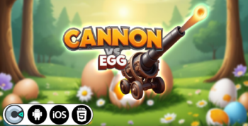 Cannon vs Egg : Blast - HTML5 Construct3 Game