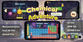 Chemical Adventure Game- Educational Game - HTML5, Construct 3