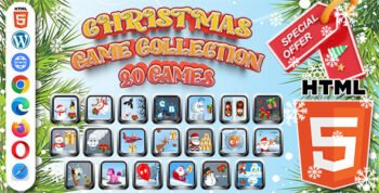 Christmas Games Collection 02 (HTML5) 20 Games Pack