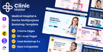 ClinicMaster | Medical Hospital & Doctor Multipurpose Bootstrap HTML Template