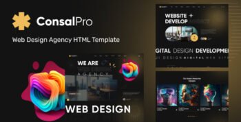 ConsalPro - Web Design Agency HTML Template