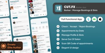 CutFX : Barber App - Manage Salon Bookings & Slots