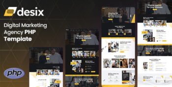 Desix - Digital Agency PHP Template