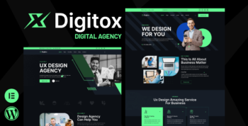 Digitox - Digital Agency WordPress Theme