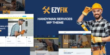 Ezyfik - Handyman Services WordPress Theme