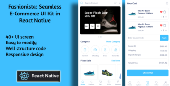 Fashion Forward: Premium React Native E-Commerce UI Kit