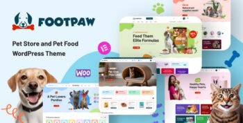 FootPaw - Pet Store WordPress Theme