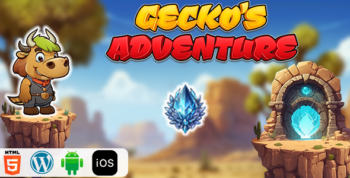 Gecko's Adventure - HTML5 Construct3 Game