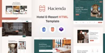 Hacienda | Hotel & Resort Website HTML Template