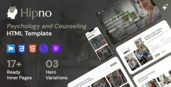 Hipno - Psychology and Counseling HTML Template