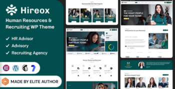 Hireox - Human Resources & Recruiting WordPress Theme