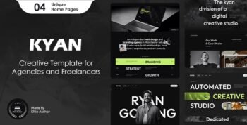 Kyan - Creative Template for Agencies and Freelancers