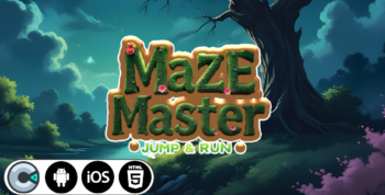 Maze Master : Jump & Run - HTML5 Construct3 Game