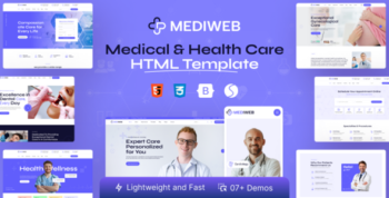 Mediweb – Health & Medical HTML Template