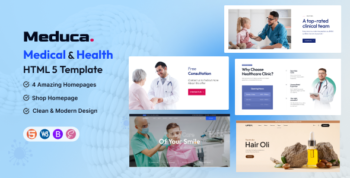 Meduca - Medical & Health HTML Template