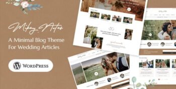 MikeyNotes - Wedding Blogging WordPress Theme