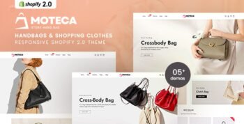 Moteca - Handbags & Shopping Clothes Responsive Shopify 2.0 Theme