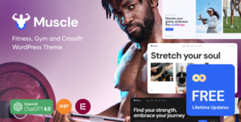 Muscle - Sports Center & Solarium WordPress Theme