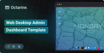 Octarine - Web Desktop React 18+ Tailwind Admin Template & UI Kit