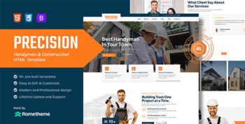 Precision - Handyman & Construction HTML Template