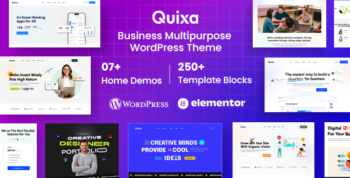 Quixa – Creative Business WordPress Theme