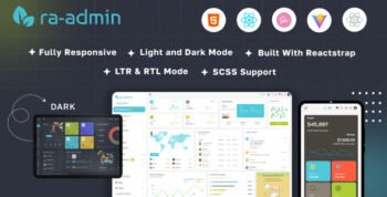 Ra-admin React  JS Admin Dashboard Template