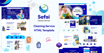 SAFAI || Cleaning Services HTML Template