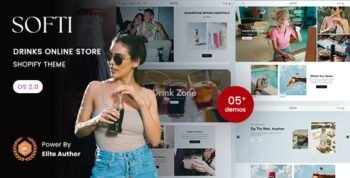 Softi - Drinks Online Store Shopify 2.0 Theme