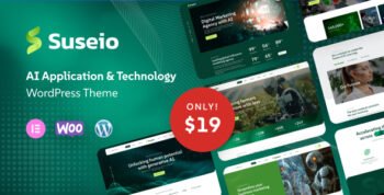 Suseio - AI Application & Technology WordPress Theme