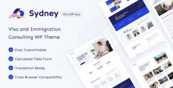 Sydney - Australia Immigration WordPress Theme