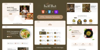 The Kafika - Cafe and Restaurant HTML Template