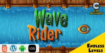 Wave Rider HTML5 Construct 3 Game