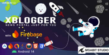 XBlogger v1.0 - Comprehensive News App with Article & Video Features