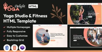 Yoga Delight | Yoga Studio & Fitness HTML Template