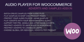 Adverts and Samples AddOn for Audio Player for WooCommerce