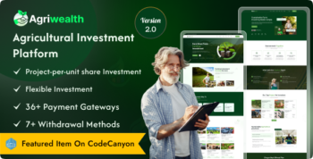 AgriWealth - Agricultural HYIP Investment  and Ecommerce Solution