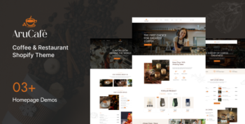 Ap Arucafe - Coffee & Restaurant Shopify Theme