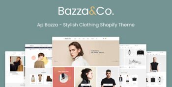 Ap Bazza - Stylish Clothing Shopify Theme