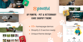 Ap Pawful - Pet & Veterinary Care Shopify Theme