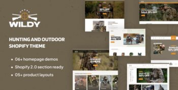 Ap Wildy - Hunting & Outdoor Shopify Theme