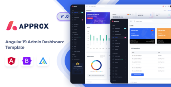 Approx  - Angular 19 Admin & Dashboard Template