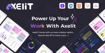 Axelit Laravel 11  Admin Dashboard Template