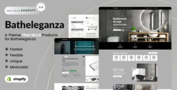 Bath Eleganza - Bathroom Furniture Shopify 2.0 Theme