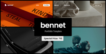 Bennet - Creative Portfolio HTML Template