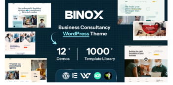 Binox | Business Consulting Theme