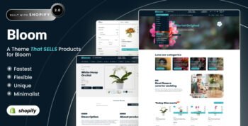 Bloom - Flower Store eCommerce Shopify 2.0 Theme