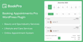 BookPro - Appointment Booking WordPress Plugin